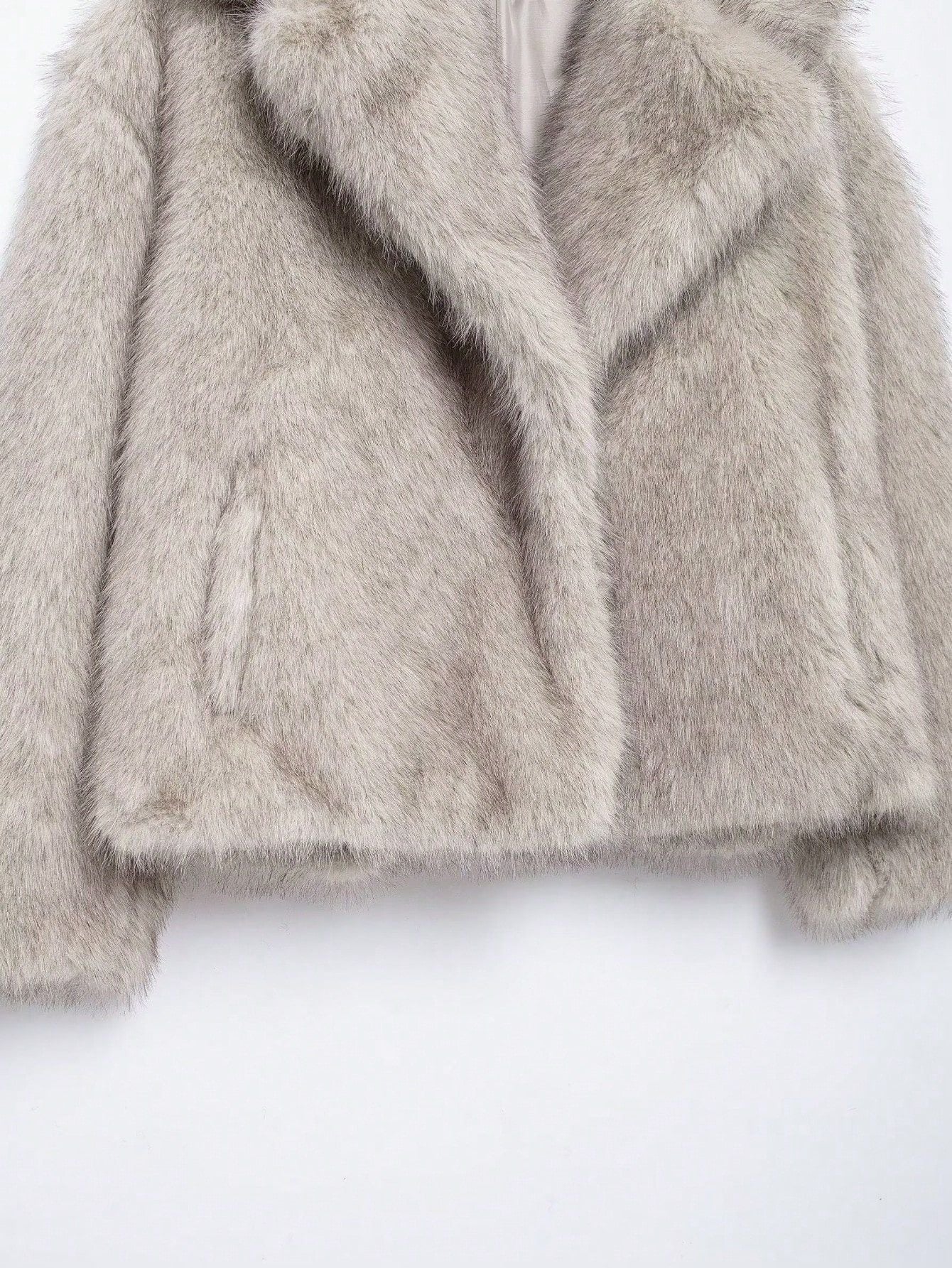 Faux Fur Effect Coat