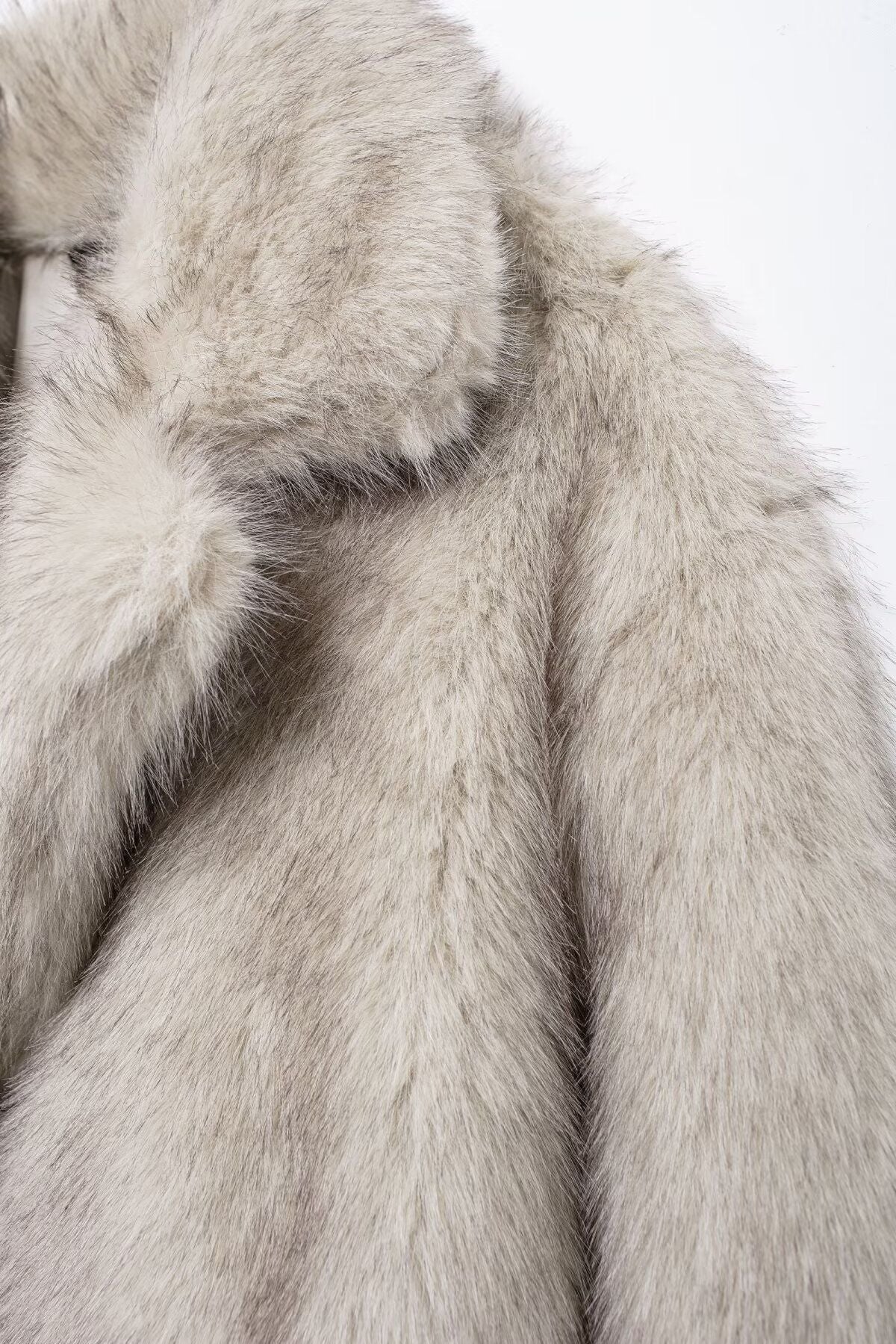 Faux Fur Effect Coat